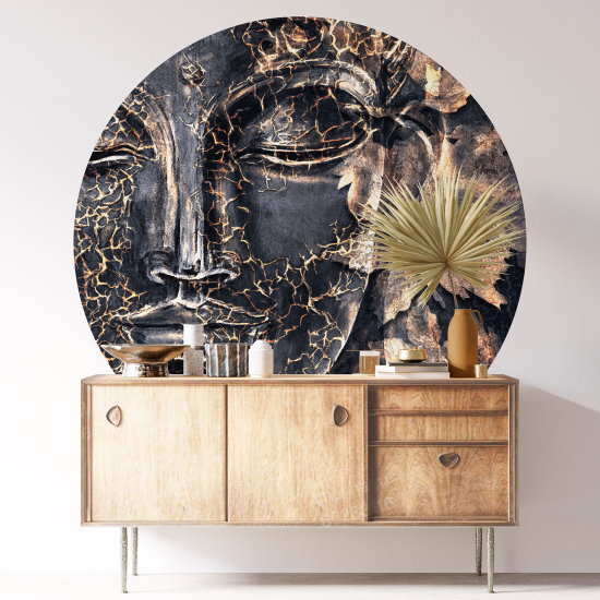 Vinilo Adhesivo Decorativo Redondo - Buda