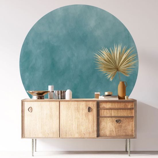 Vinilo Adhesivo Decorativo Redondo - Color de Tendencia