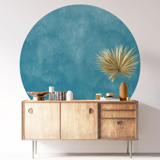 Vinilo Adhesivo Decorativo Redondo - Color de Tendencia