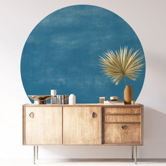 Vinilo Adhesivo Decorativo Redondo - Color de Tendencia
