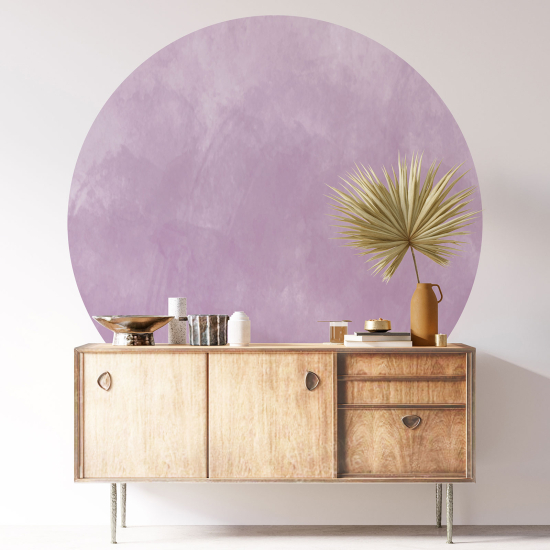 Vinilo Adhesivo Decorativo Redondo - Color de Tendencia