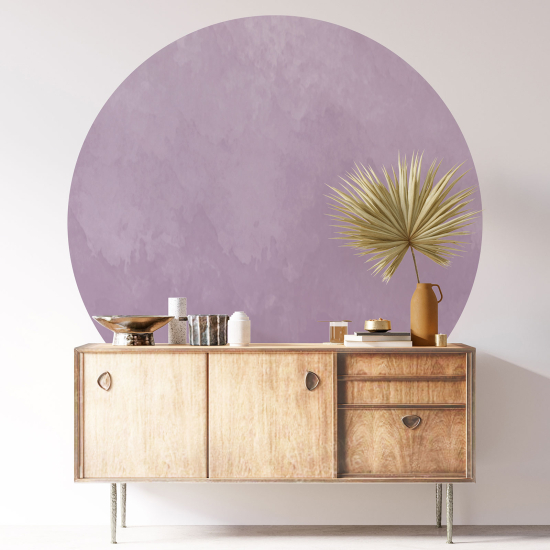 Vinilo Adhesivo Decorativo Redondo - Color de Tendencia