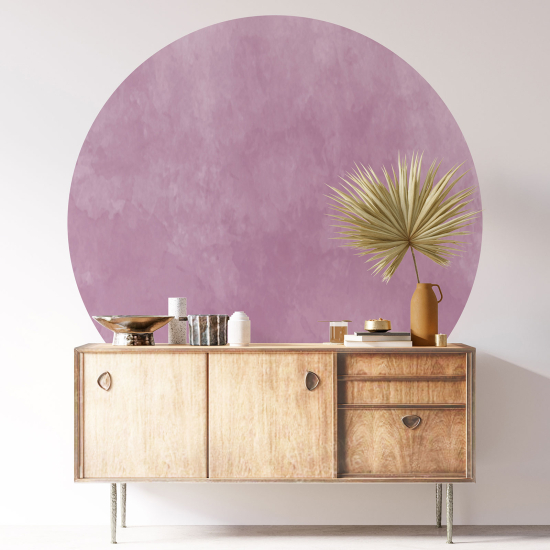 Vinilo Adhesivo Decorativo Redondo - Color de Tendencia