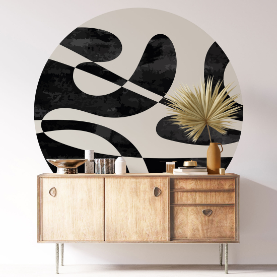 Vinilo Adhesivo Decorativo Redondo - Diseño