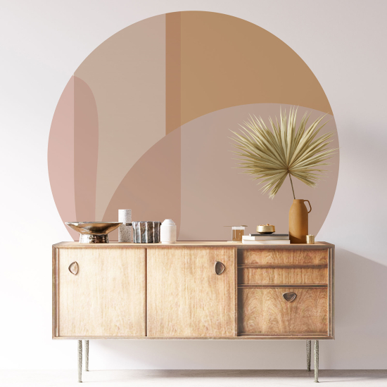 Vinilo Adhesivo Decorativo Redondo - Moderno