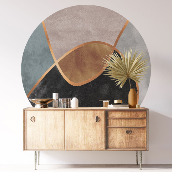 Vinilo Adhesivo Decorativo Redondo - Moderno