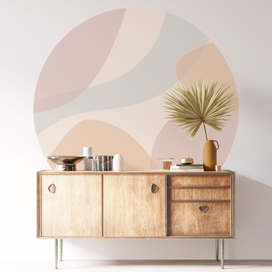 Vinilo Adhesivo Decorativo Redondo - Moderno