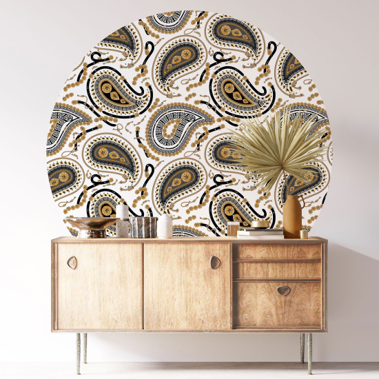 Vinilo Adhesivo Decorativo Redondo - Motivo oriental