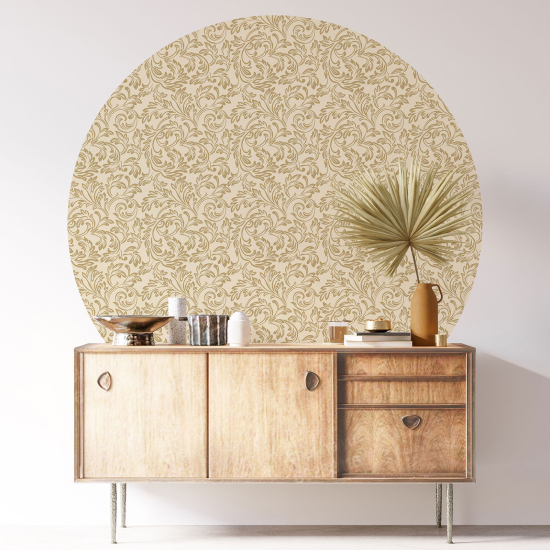 Vinilo Adhesivo Decorativo Redondo - Motivo oriental
