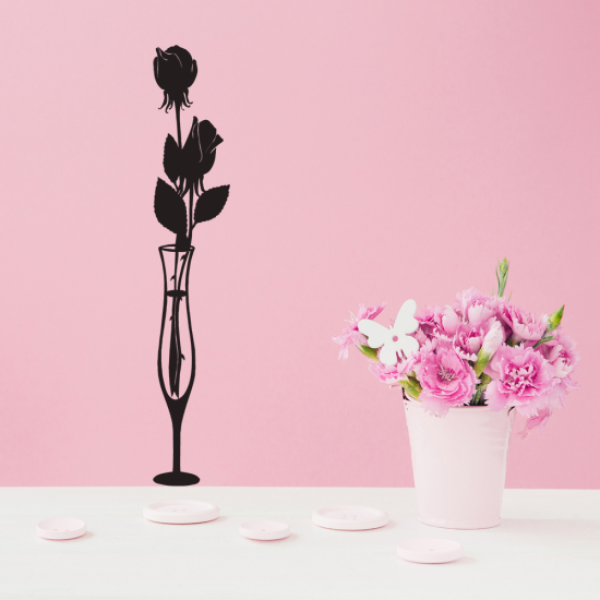 Vinilo Adhesivo Decorativo - Rosas