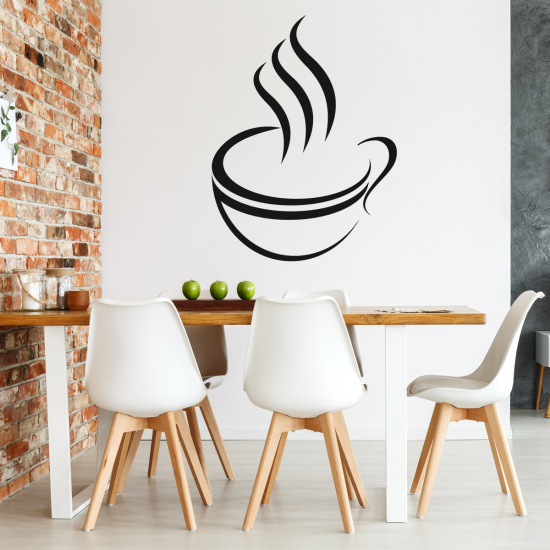 Vinilo Adhesivo Decorativo - Taza de café