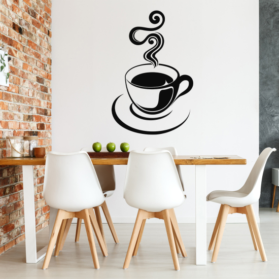 Vinilo Adhesivo Decorativo - Taza de café