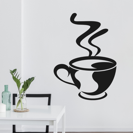 Vinilo Adhesivo Decorativo - Taza de café