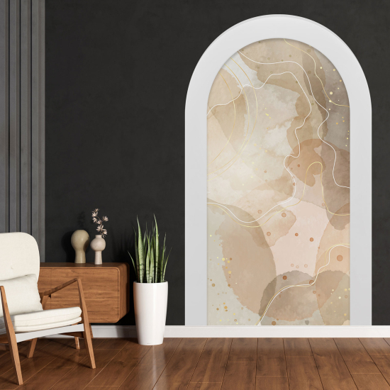 Vinilo Adhesivo Decorativo trampantojo 3D - Abstracto