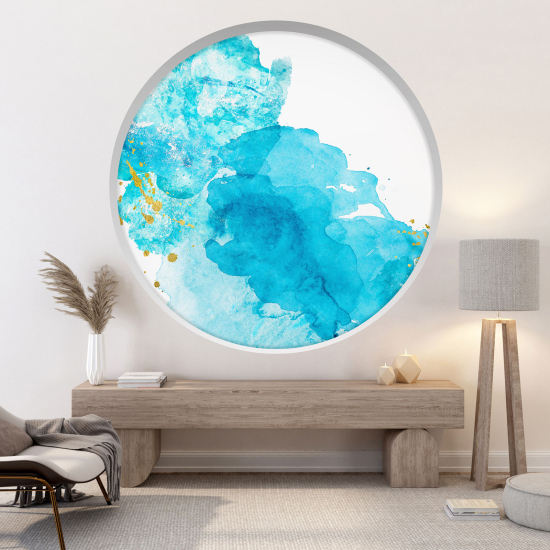 Vinilo Adhesivo Decorativo trampantojo 3D - Abstracto