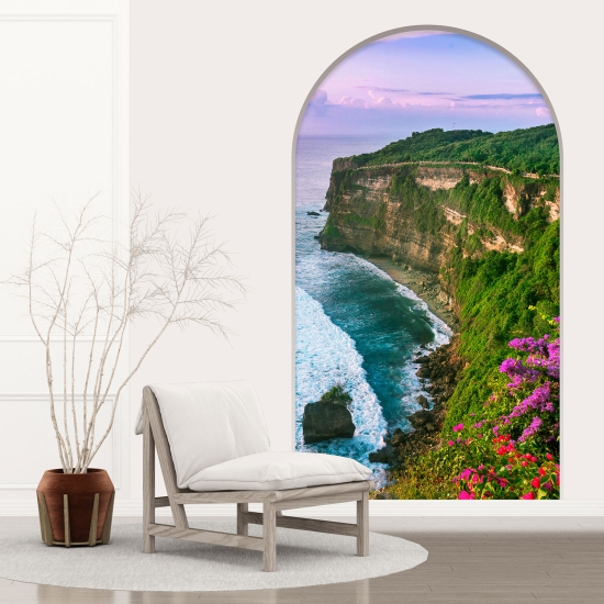Vinilo Adhesivo Decorativo trampantojo 3D - Acantilados