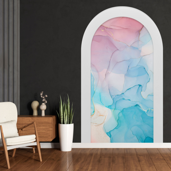 Vinilo Adhesivo Decorativo trampantojo 3D - Acuarela
