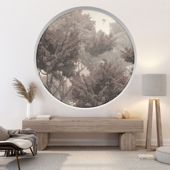 Vinilo Adhesivo Decorativo trampantojo 3D - Árboles