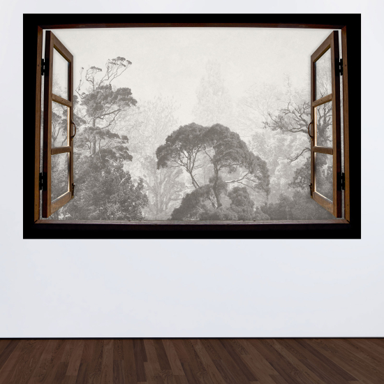 Vinilo Adhesivo Decorativo trampantojo 3D - Árboles