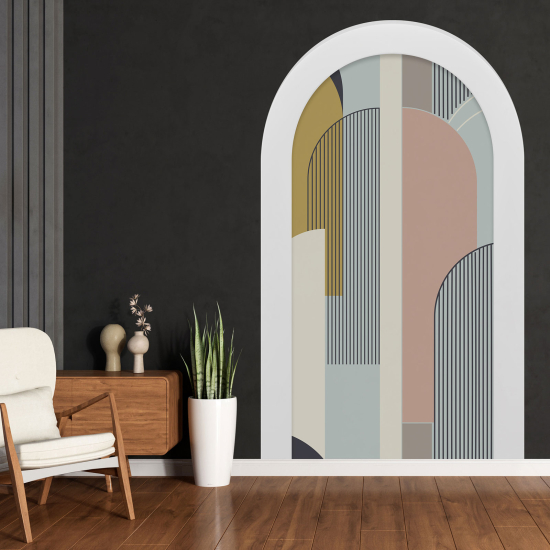 Vinilo Adhesivo Decorativo trampantojo 3D - Arcos Diseño