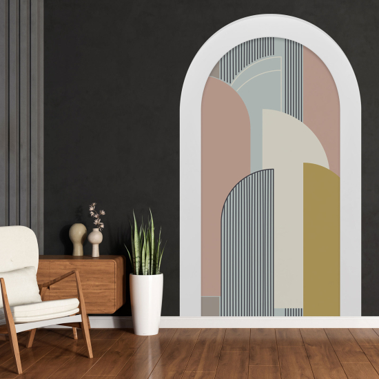 Vinilo Adhesivo Decorativo trampantojo 3D - Arcos Diseño