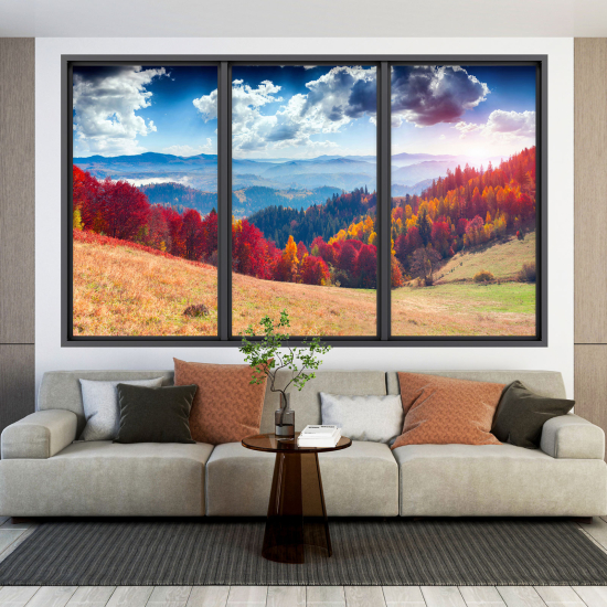Vinilo Adhesivo Decorativo trampantojo 3D - Bosque