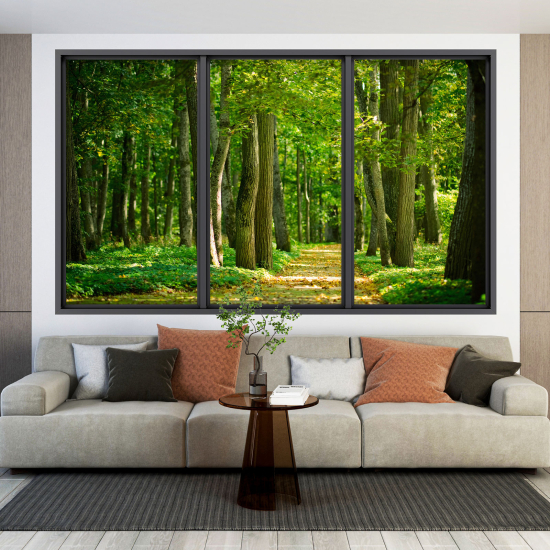 Vinilo Adhesivo Decorativo trampantojo 3D - Bosque