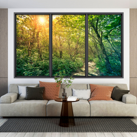 Vinilo Adhesivo Decorativo trampantojo 3D - Bosque