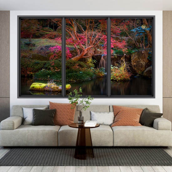 Vinilo Adhesivo Decorativo trampantojo 3D - Bosque
