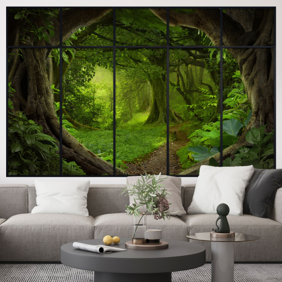 Vinilo Adhesivo Decorativo trampantojo 3D - Bosque