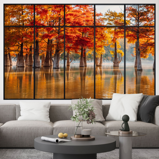 Vinilo Adhesivo Decorativo trampantojo 3D - Bosque