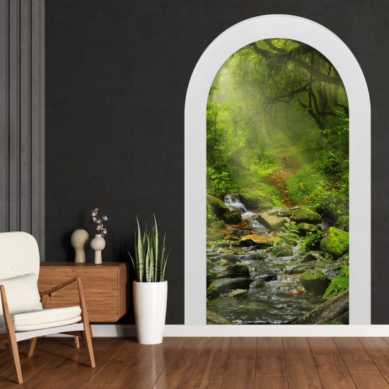 Vinilo Adhesivo Decorativo trampantojo 3D - Bosque