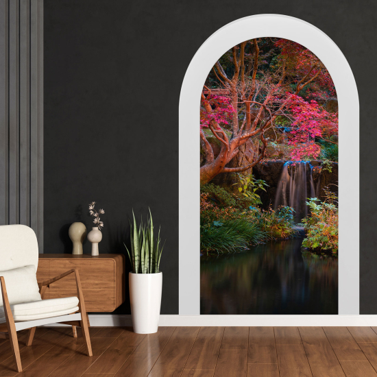 Vinilo Adhesivo Decorativo trampantojo 3D - Bosque