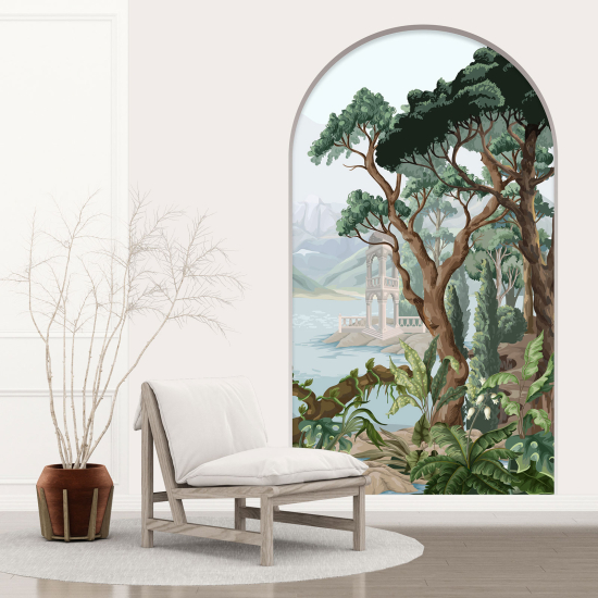 Vinilo Adhesivo Decorativo trampantojo 3D - Bosque