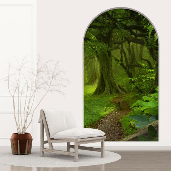 Vinilo Adhesivo Decorativo trampantojo 3D - Bosque