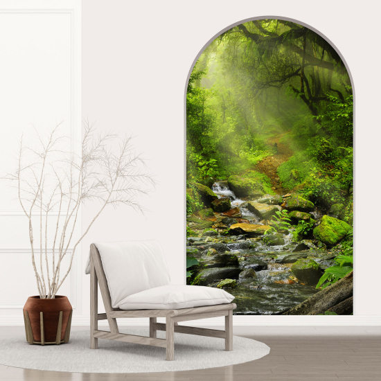 Vinilo Adhesivo Decorativo trampantojo 3D - Bosque