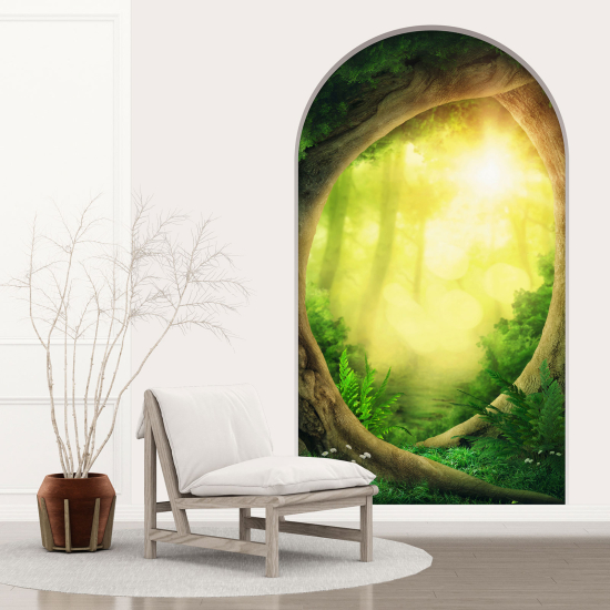 Vinilo Adhesivo Decorativo trampantojo 3D - Bosque