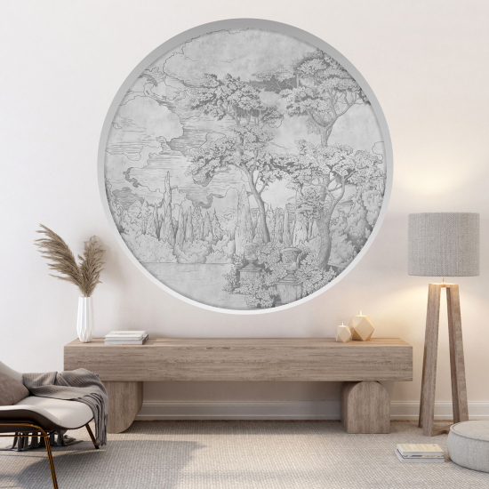 Vinilo Adhesivo Decorativo trampantojo 3D - Bosque