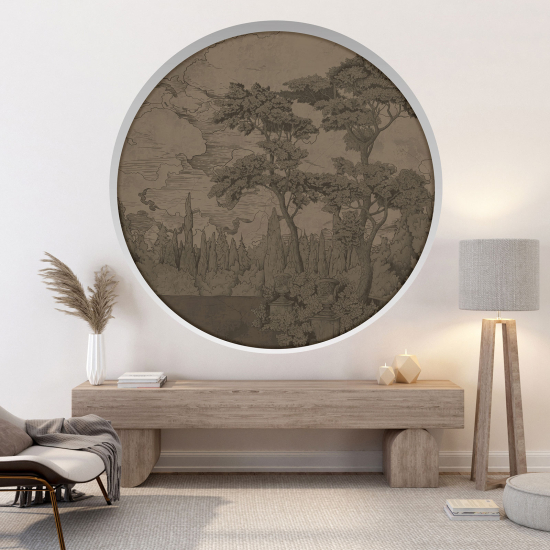 Vinilo Adhesivo Decorativo trampantojo 3D - Bosque