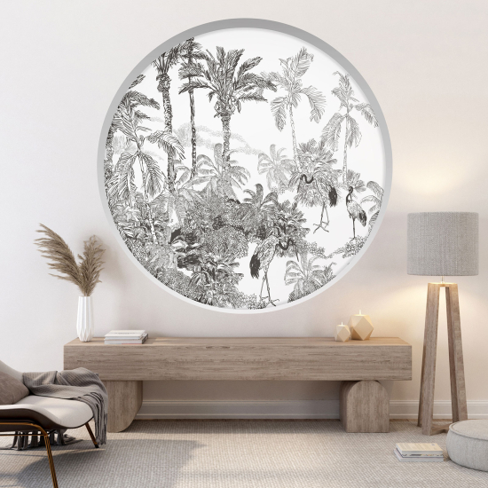 Vinilo Adhesivo Decorativo trampantojo 3D - Bosque