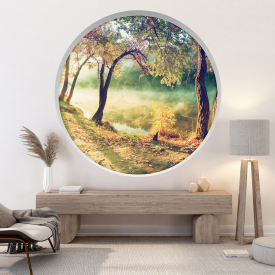 Vinilo Adhesivo Decorativo trampantojo 3D - Bosque