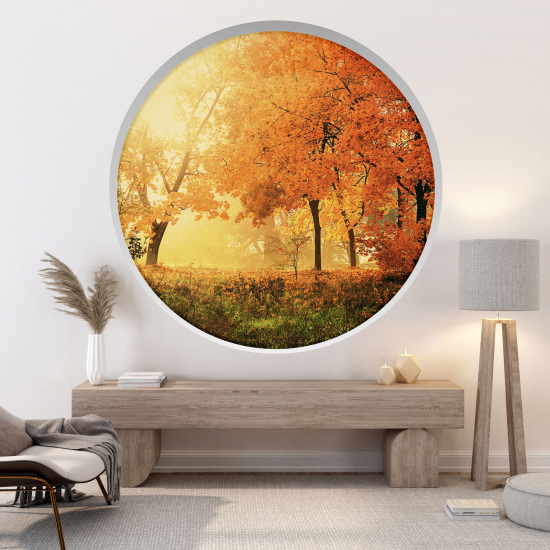 Vinilo Adhesivo Decorativo trampantojo 3D - Bosque
