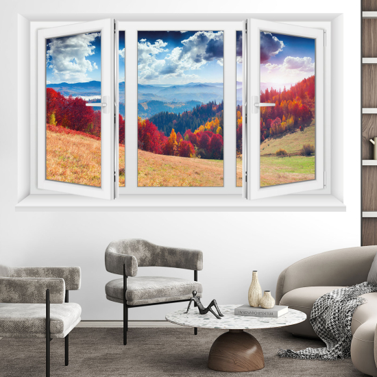 Vinilo Adhesivo Decorativo trampantojo 3D - Bosque