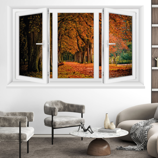 Vinilo Adhesivo Decorativo trampantojo 3D - Bosque