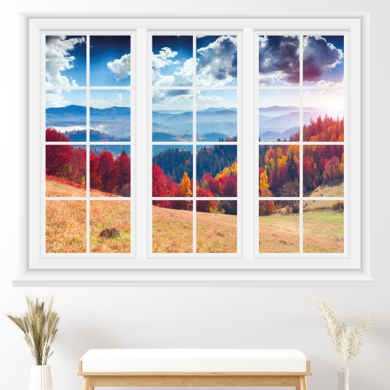 Vinilo Adhesivo Decorativo trampantojo 3D - Bosque