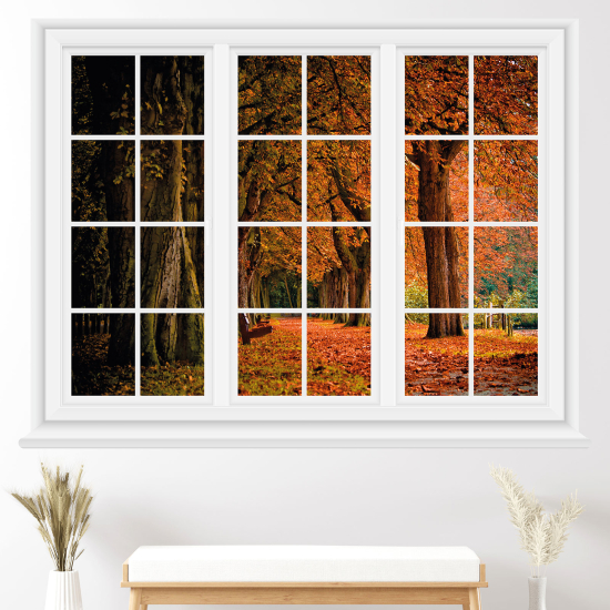 Vinilo Adhesivo Decorativo trampantojo 3D - Bosque