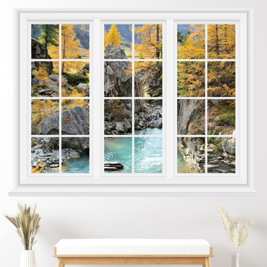 Vinilo Adhesivo Decorativo trampantojo 3D - Bosque