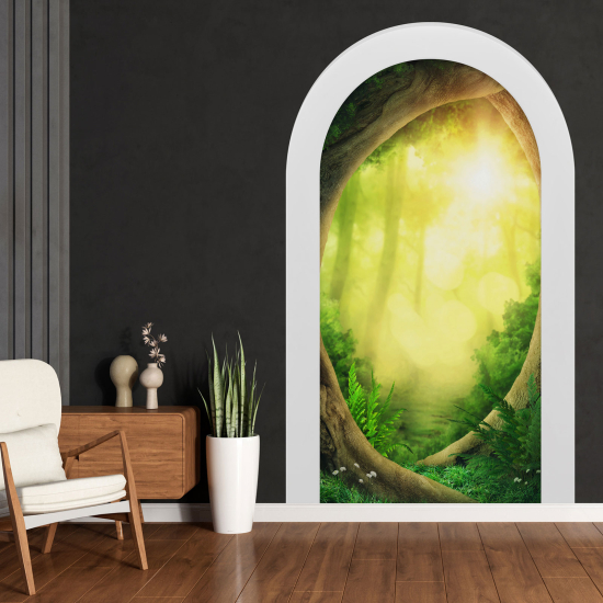 Vinilo Adhesivo Decorativo trampantojo 3D - Bosque Encantado
