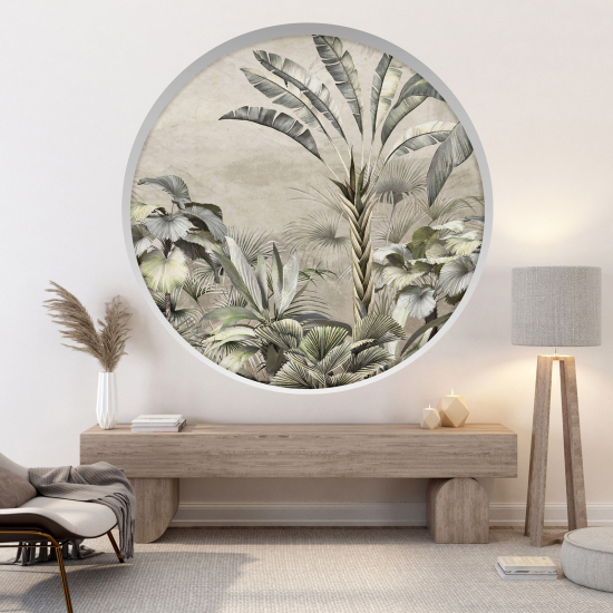 Vinilo Adhesivo Decorativo trampantojo 3D - Bosque tropical