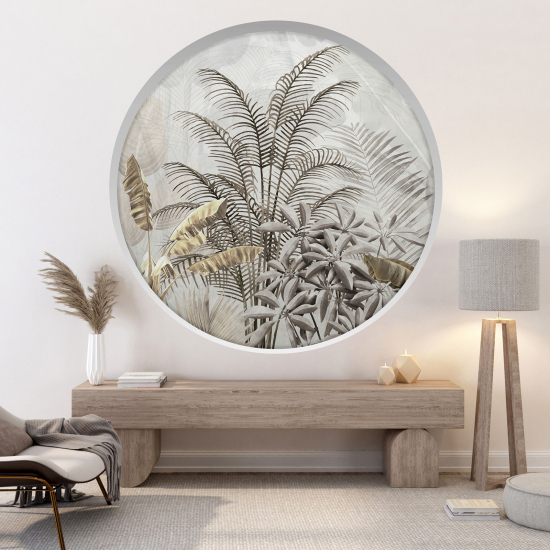 Vinilo Adhesivo Decorativo trampantojo 3D - Bosque tropical